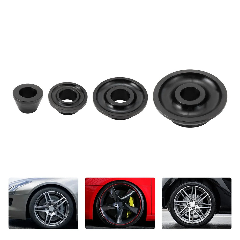 Steel 45-gauge Set Balancer Cones Balancer Cones Adapter 4 36mm Tire Sizes Wheel