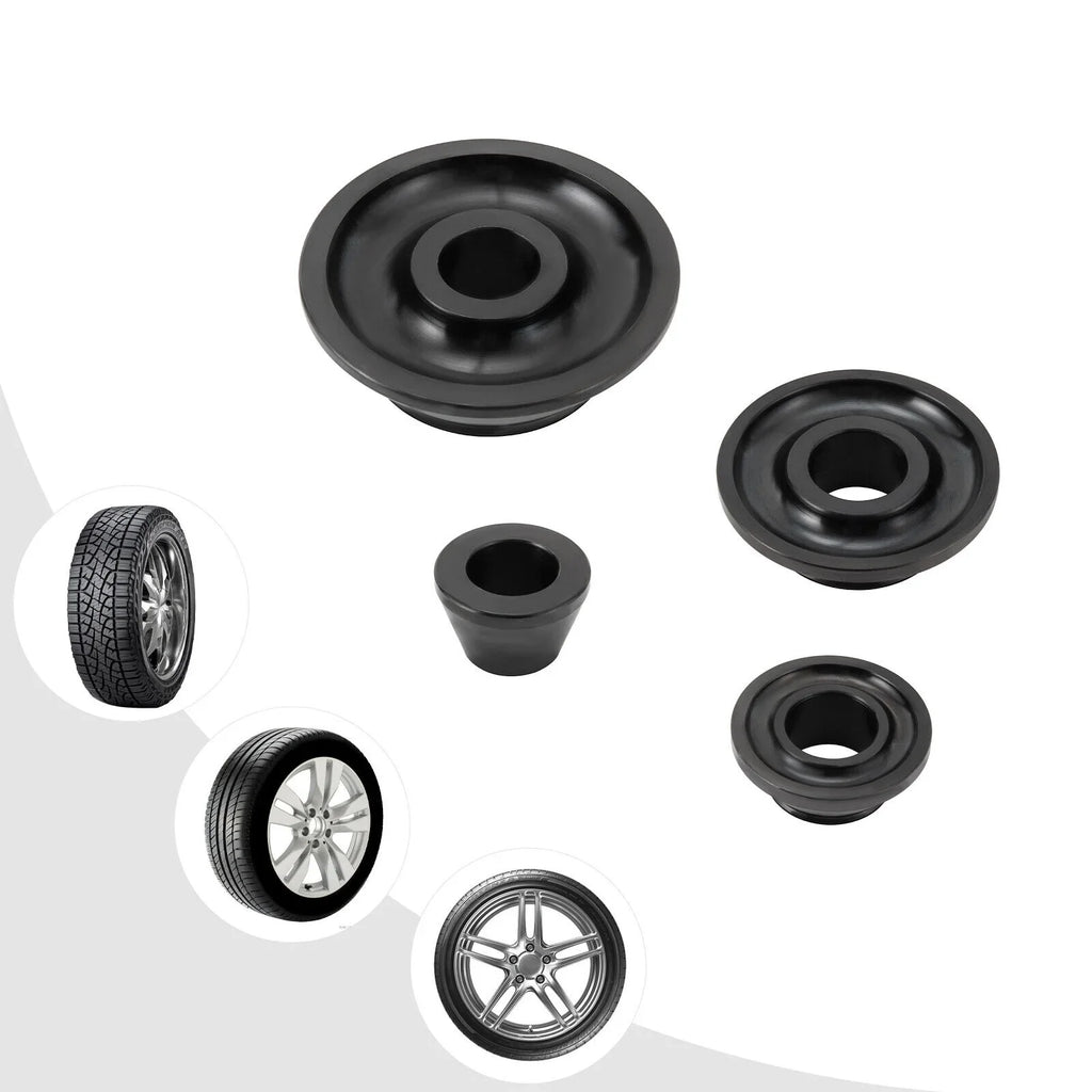 Steel 45-gauge Set Balancer Cones Balancer Cones Adapter 4 36mm Tire Sizes Wheel