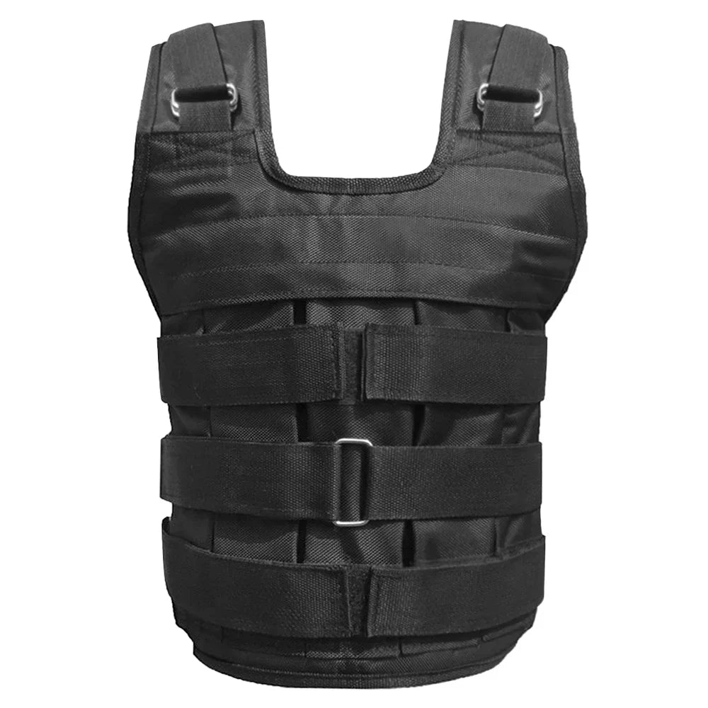 Cloth Weight Training Loading Weight Adjustable Weighted 50kg Vest Max. Oxford (Empty) Jacket Strength Load moobody Exercise