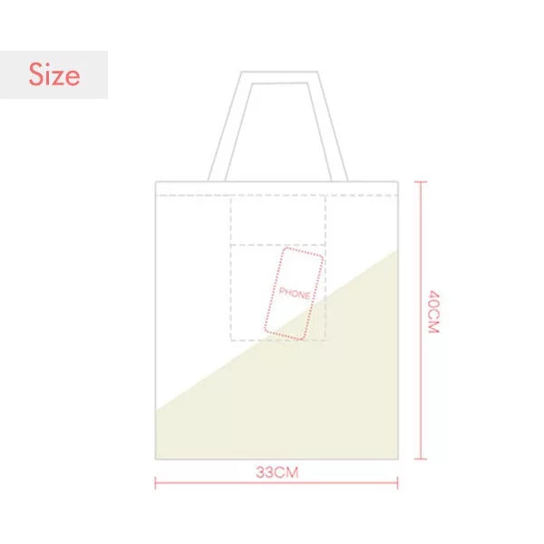 Shoulder Pattern Tote Canvas Bag Ha Expression Culture Sack Yellow